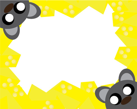 Rat And Cheese Wallpaperのイラスト素材