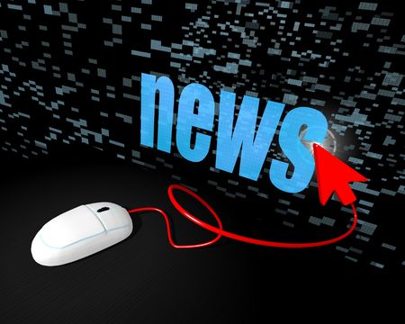 www click newsの写真素材
