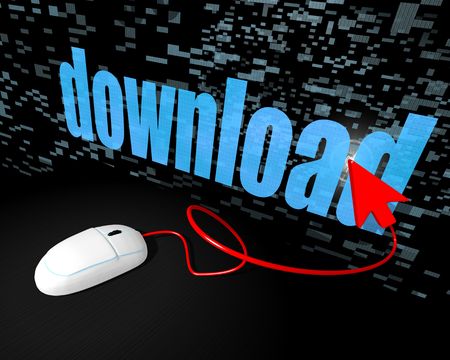 www click downloadの写真素材