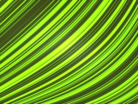 3d curves in green の写真素材
