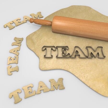 team cookiesの写真素材