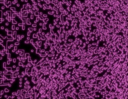 fuchsia glowing disco lightsの写真素材