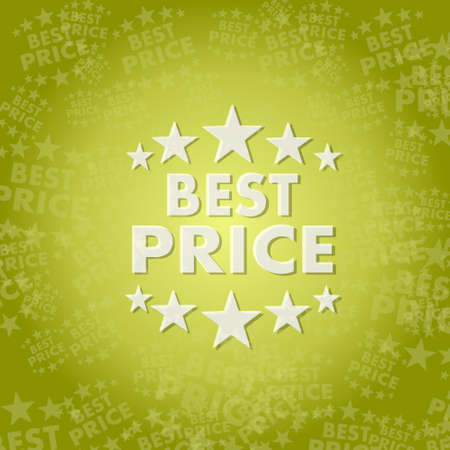 trendy best price symbol background with space for own textの写真素材