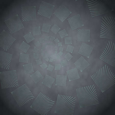 Pastel blue  waved design 3d graphic with designed pattern label  on vintage background