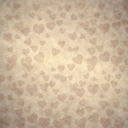 retro paper heart symbol backgroundの写真素材