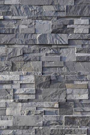 Gray brick wallの写真素材