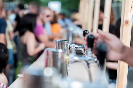 Beer dispensersの写真素材