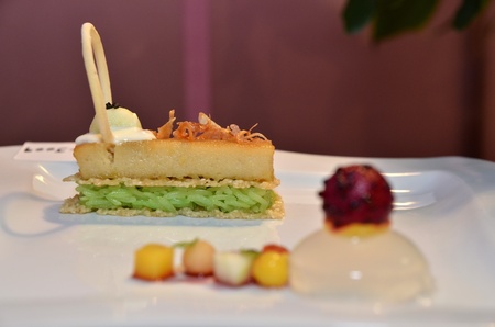 cake, dessert for cocktail partyの写真素材