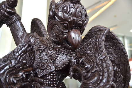 Garuda phraya created by chocolateの写真素材