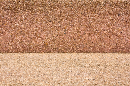 Floor made of smaller stonesの写真素材