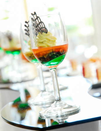 Sweet dessert for cocktail partyの写真素材
