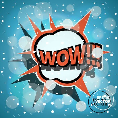 Pop Art Wowのイラスト素材