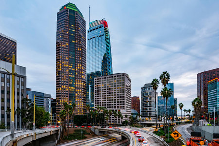 Downtown San Diego, California, United States of Americaの写真素材