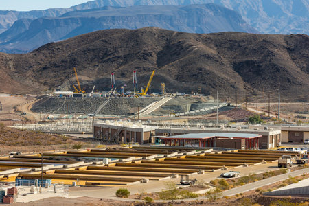 Construction site in Las Vegas, Nevada, USA