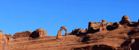 Arches National Park, Moab, Utah, United States of Americaの写真素材
