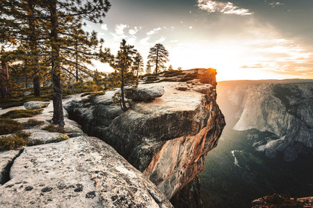 Yosemite National Park, California, United States of America.の写真素材
