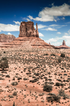 Monument Valley Navajo Tribal Park in Arizona, United States of Americaの写真素材