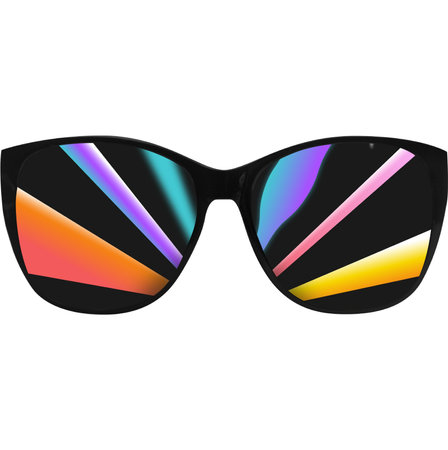 Sunglasses isolated on white background. Vector illustration. Eps 10.の写真素材