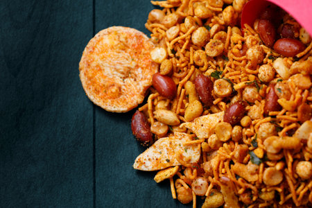 Indian Traditional Snack Mix Also Know as Gajar Matar.