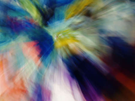 multicolored motion abstraction with cool blursの写真素材