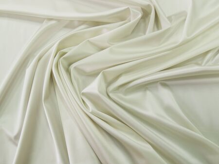 white wedding satin decorationの写真素材