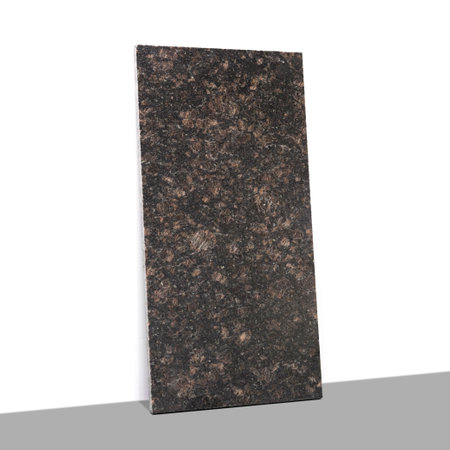 Ceramic tiles for a photo on the monument. Close up. On a white background.の写真素材