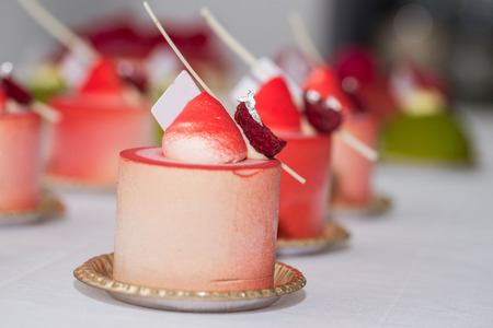 dessert french foodの写真素材