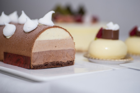 dessert french foodの写真素材
