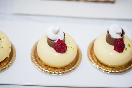 dessert french foodの写真素材