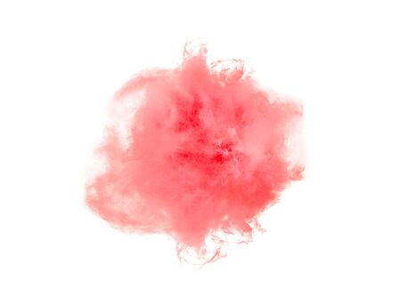 abstract formed by color dissolving in waterの写真素材