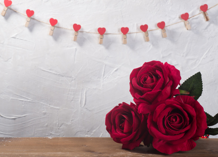Valentines day backgroundの写真素材