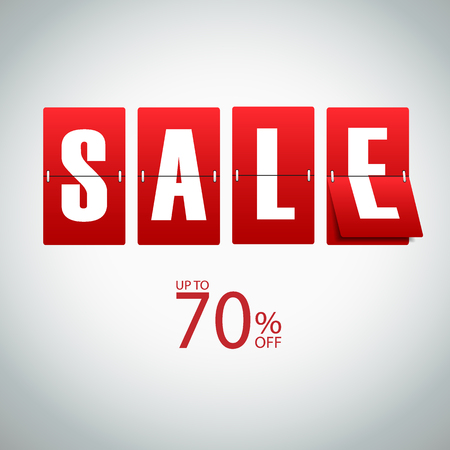 SALE poster, vector eps10のイラスト素材