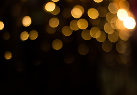 Blurred Abstract Background, Bokeh Light Festival.