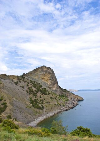 Crimean mountains in summerの写真素材