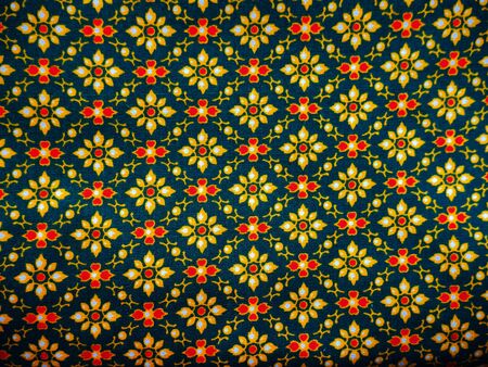 Thai fabricの写真素材