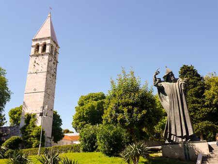 Wizard monument of Split Croatiaのeditorial素材