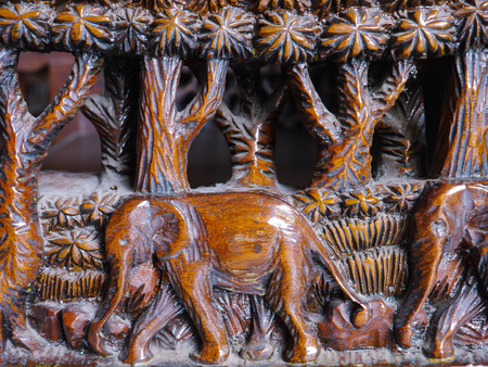 wooden Carvedの写真素材