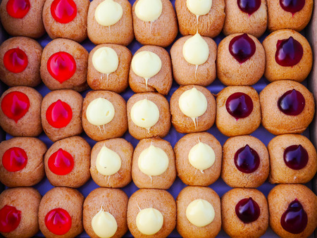 jelly munchkins donutの写真素材