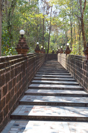 The impressive pathway in Thailand