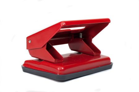 Red pancher isolated on whiteの写真素材