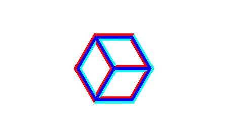 illustration logo from cube vector logo design conceptのイラスト素材