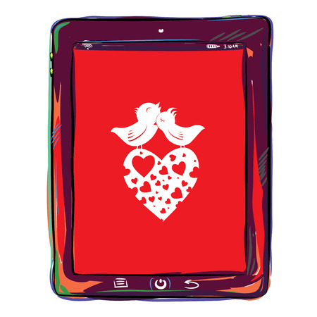 Love Padのイラスト素材