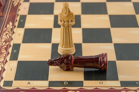 Wooden chess