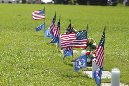 Flags of the United States and the Commonwealth of the Northern Mariana Islands erected in the...