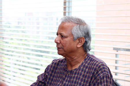 Bangladesh â€“ September 20, 2012: Muhammad Yunus, a Bangladeshi social entrepreneur, banker,...