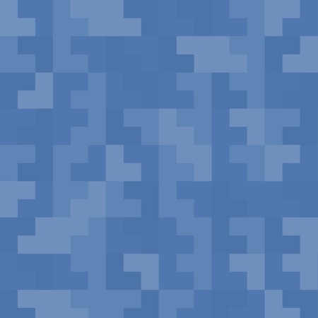 Blue geometric shapesの写真素材