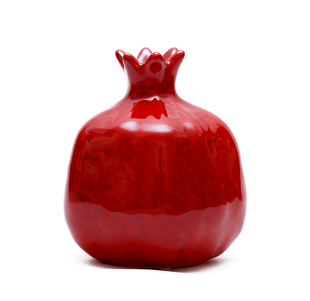 Pomegranate isolated on white background. Collection. With clipping pathの写真素材