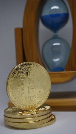 bitcoin and hourglass
