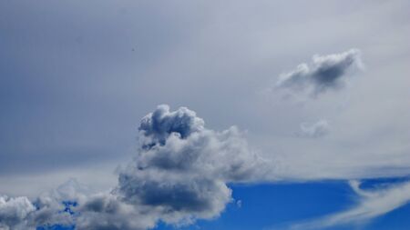 blue sky with cloud can be for backgrounds, designs and graphics