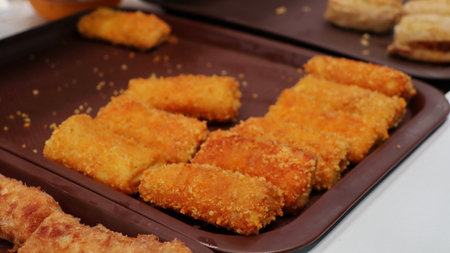 risoles mayo is a traditional Indonesian snack filled with smoked beef or sausage, boiled eggs and...